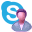 skypecontactsview icon